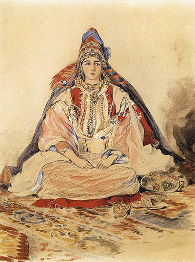 Jewish Bride Eugene Delacroix